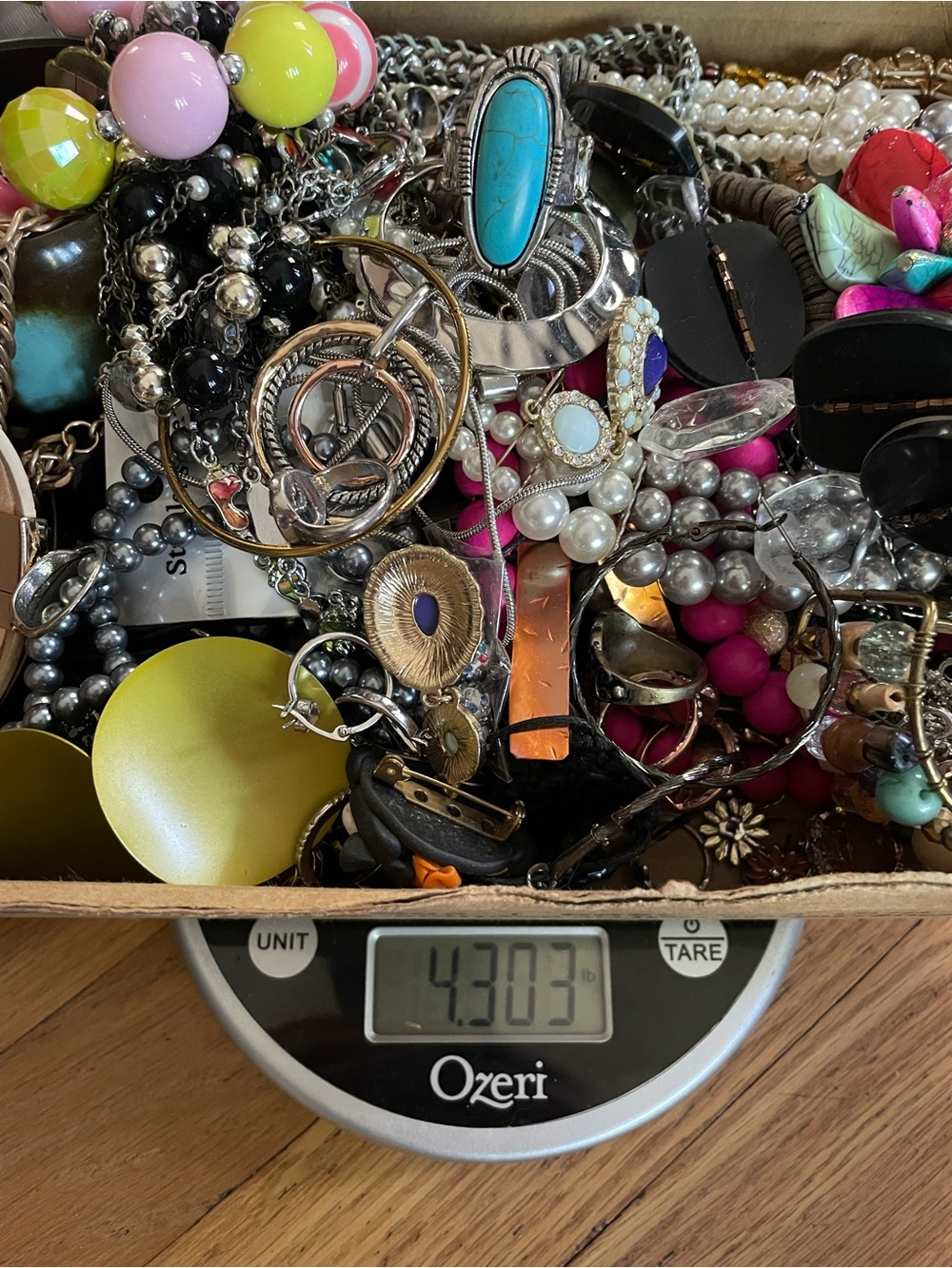 Bulk Wearable Jewelry Mystery Box | 4.3 Pounds
